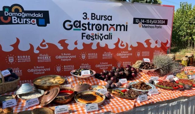 Lezzet festivaline ünlü yağmuru!