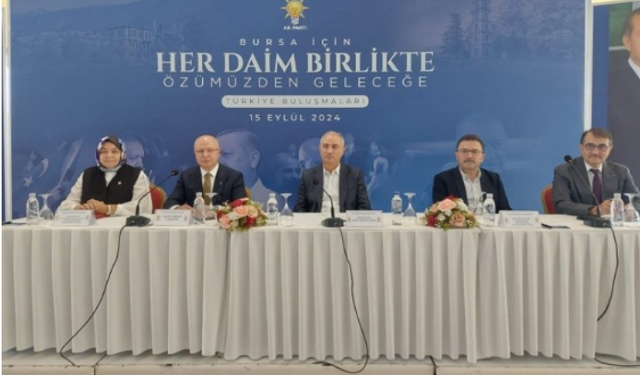 AK Parti Bursa, saha çalışmaları için start verdi