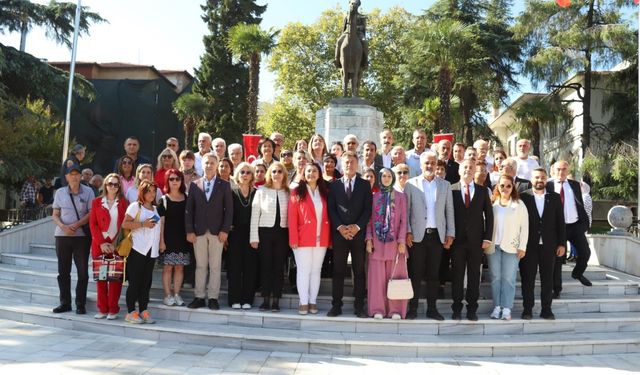 Bursa’da CHP'nin 101. kuruluş yıl dönümü kutlandı