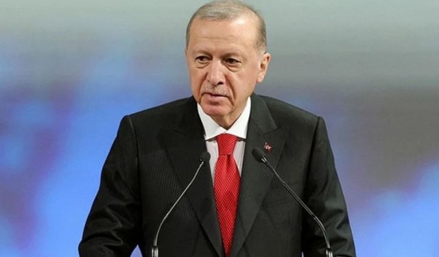 Erdoğan'ın konuşması sırasında 'Gazze' protestosu