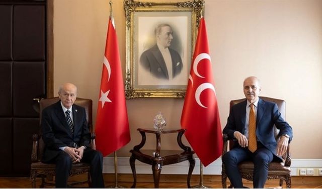 Numan Kurtulmuş’tan Devlet Bahçeli’ye ziyaret