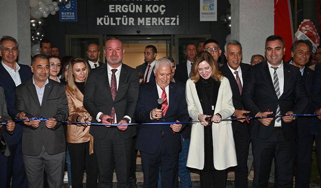 Karacabey Ergün Koç Kültür Merkezi hizmete açıldı