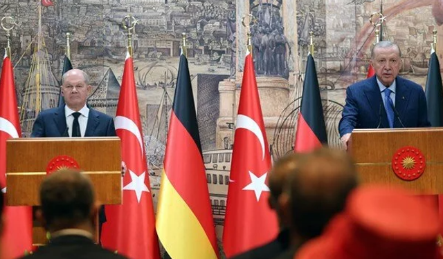 Erdoğan-Scholz görüşmesi: Savunmada işbirliği mesajı