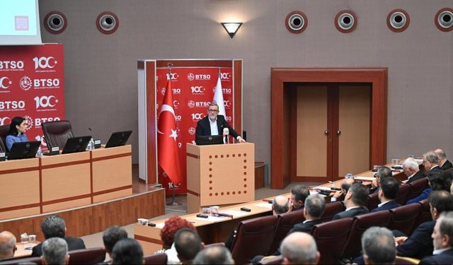 BTSO Başkanı Burkay: 'Tam bağımsızlığın şartı ekonomik bağımsızlıktır'