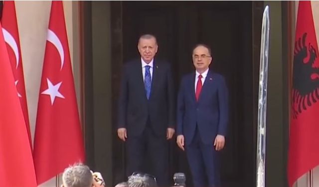 Cumhurbaşkanı Erdoğan, Arnavutluk’ta