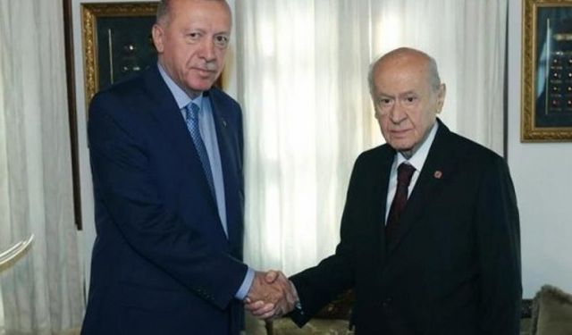 Erdoğan ve Bahçeli Beştepe'de görüşecek!