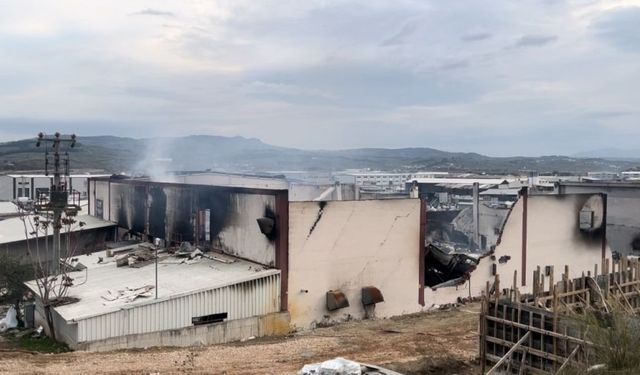 Yangının ağır bilançosu böyle görüntülendi!