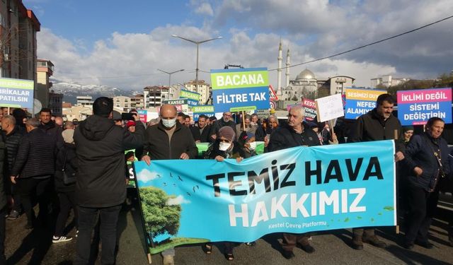 Bursa’da koca bir ilçe ayaklandı, “Kirli havada solumak istemiyoruz”