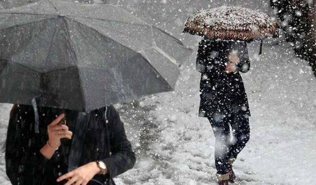 Meteoroloji 7 şehri uyardı! Kar ve sağanak yağış geliyor