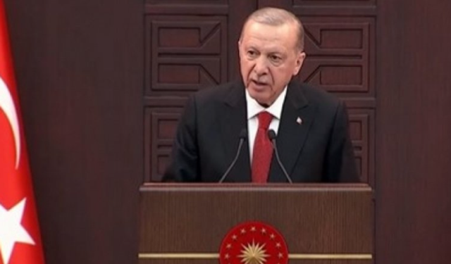 Erdoğan: ''Türkiye'nin geleceğinde terör destekli siyasete yer yok''