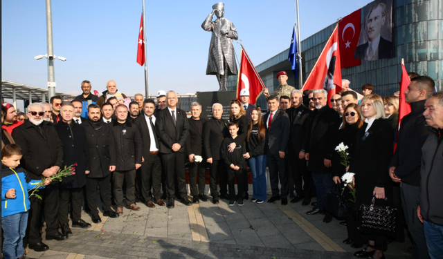 Başkan Bozbey: “Kent Meydanı’nda Ata’mızın izi olacak”