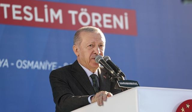 Erdoğan: 155 bininci deprem konutu teslim edildi