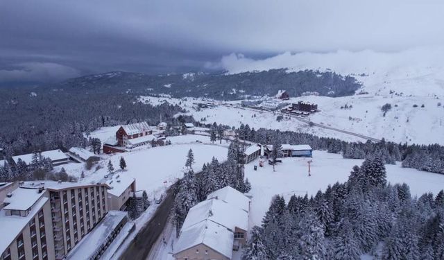 Uludağ’a yerli turistler akın etti