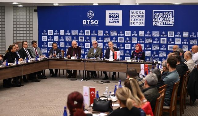 Tekstilciler yeşil dönüşüm için BTSO’da buluştu