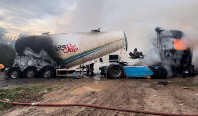 Bursa'da ölümlü kaza: Tanker böyle patladı!