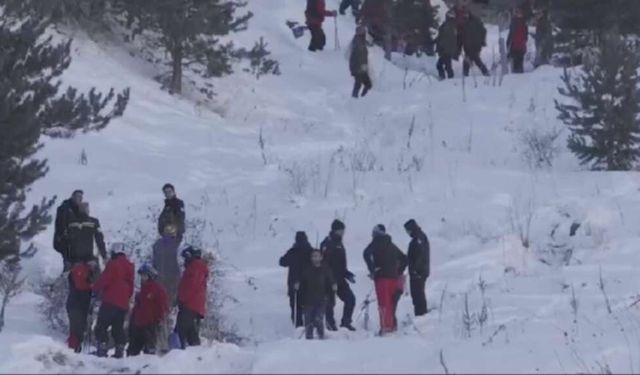 Kayak Merkezi’nde çığ düştü