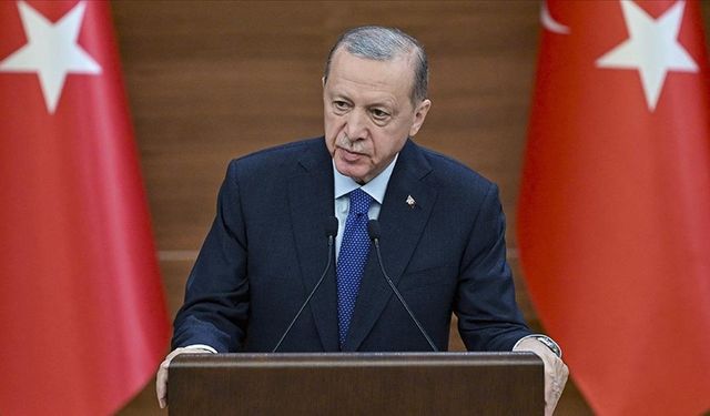 Erdoğan: ''Filistinlilerin sürgün teklifi ciddiye alınamaz''