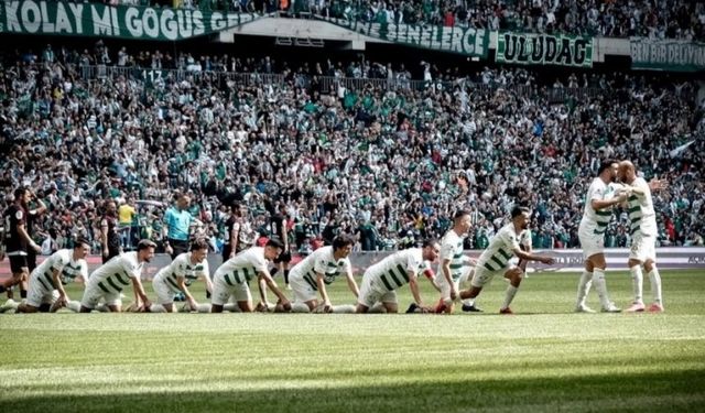 Bursaspor'un şampiyonluk maçının yeri belli oldu!