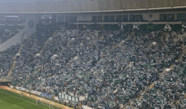 Bursaspor kapalı gişe!