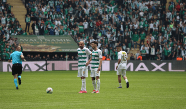 İlk yarı sonucu: Bursaspor 1-0 Elazığspor