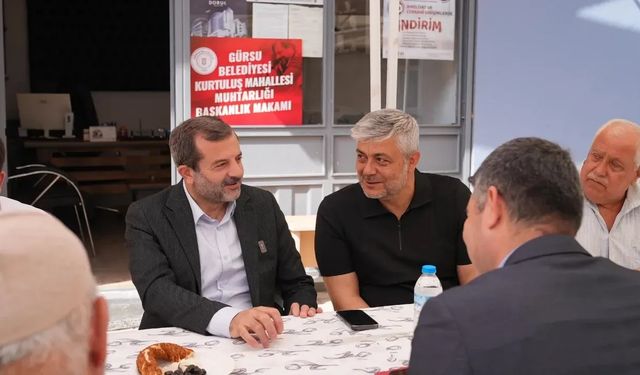 Başkan Işık, mahalleliye kulak veriyor