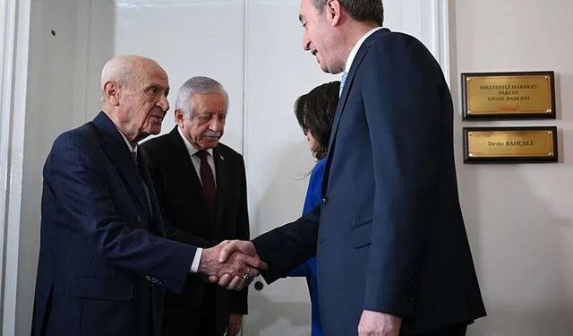 DEM Parti MHP’yi ziyaret etti
