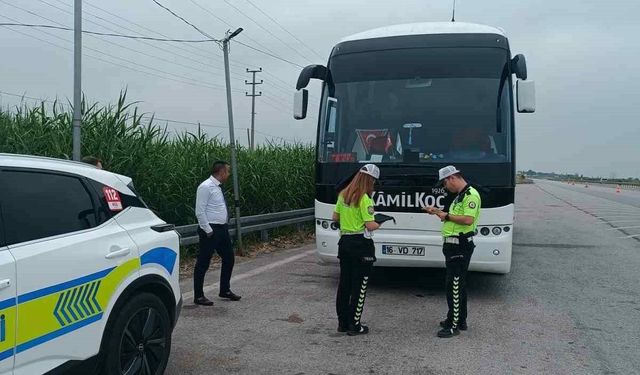 Bursa’da yolcu otobüslerine sıkı denetim