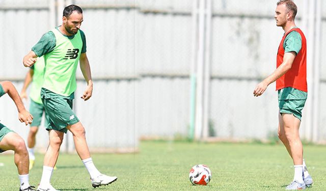 Bursaspor’dan sıkı çalışma
