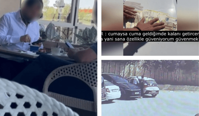 Belediyede rüşvet pazarlığı kamerada!