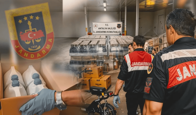 Dev operasyon: 119 bin litre ele geçirildi!