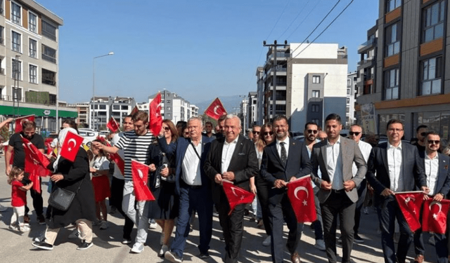Nilüfer'de 30 Ağustos Zafer Yürüşü