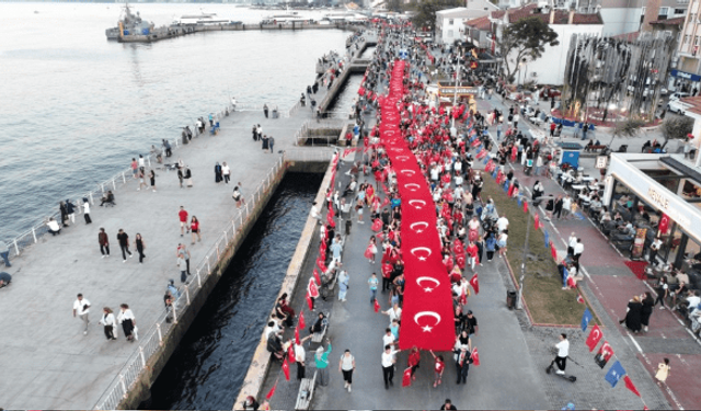 Büyük zafer, Mudanya'da coşkuyla kutlandı