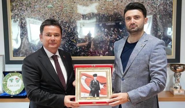 Erkan Aydın’dan Bursaspor’a ziyaret