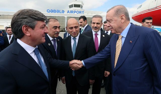 Cumhurbaşkanı Erdoğan, Azerbaycan’da