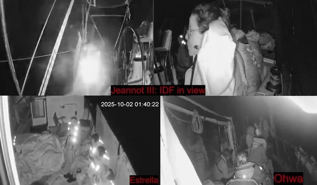 Sumud Filosu'na İsrail'den müdahale!