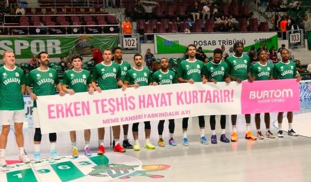 BURTOM ve Bursaspor, meme kanserine dikkat çekti