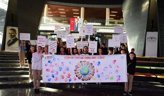 Çocuk Hakları Günü’ne renkli kutlama