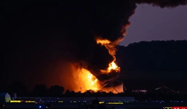 ABD'de kargo uçağı düştü: 7 ölü, 11 yaralı