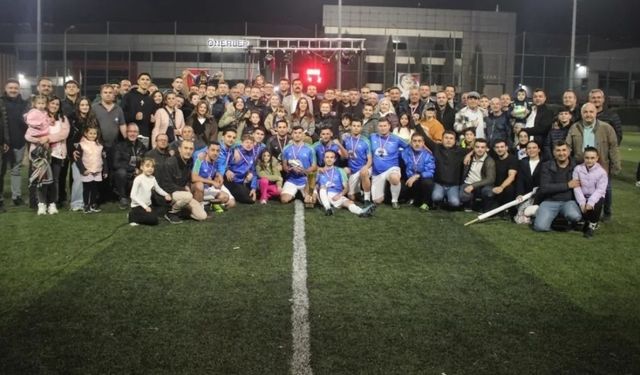 Bursa OSB'nin futbol turnuvası sona erdi