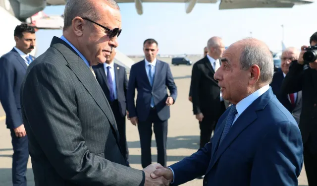 Cumhurbaşkanı Erdoğan, Azerbaycan’da
