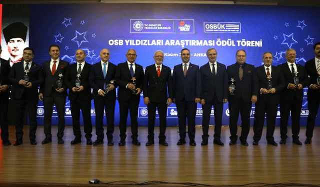 Bursa OSB firmalarına ödül yağdı