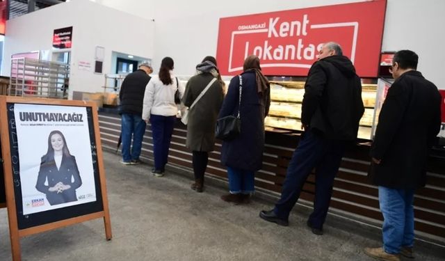 Osmangazi'de Gülşah Durbay için hayır yemeği