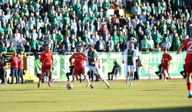 Bursaspor deplasmandan 3 puanı aldı!
