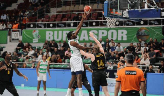 Bursaspor Basketbol Mersin'i devirdi