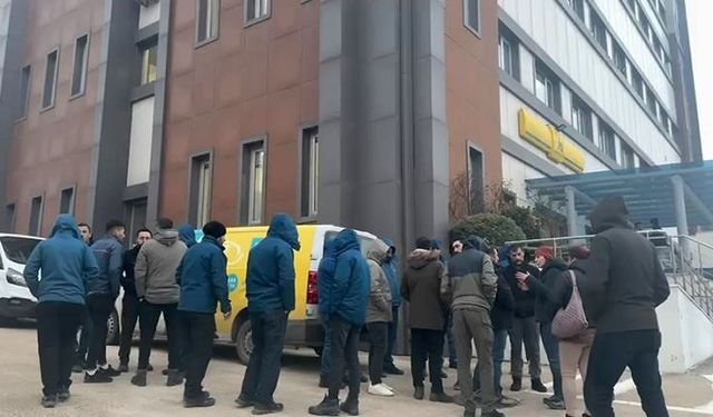 PTT’de iş bırakma eylemi