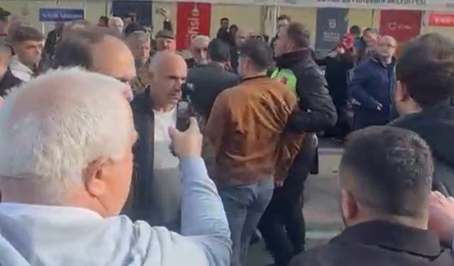 Başkan Mustafa Bozbey'e saldırı!