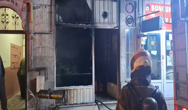 Bursa'da çay ocağında yangın!