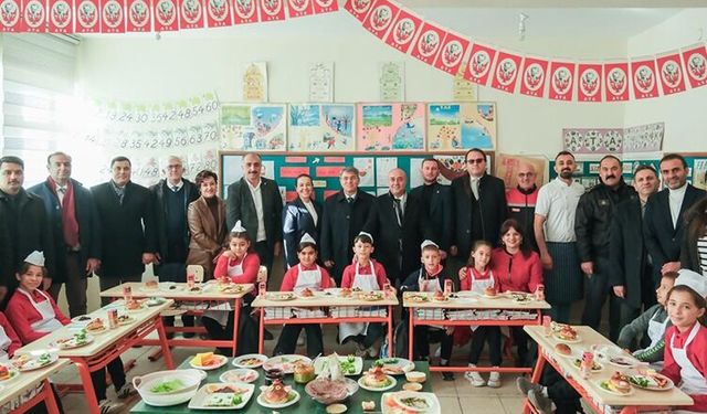 Marmarabirlik'ten çocuklara zeytinli lezzet atölyesi