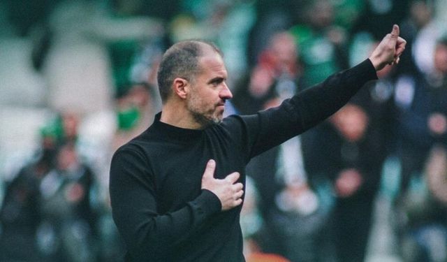 Bursaspor'un teknik direktörü açıklandı