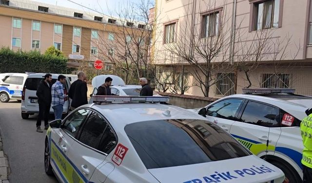 Çakarlı araç cezadan kaçamadı